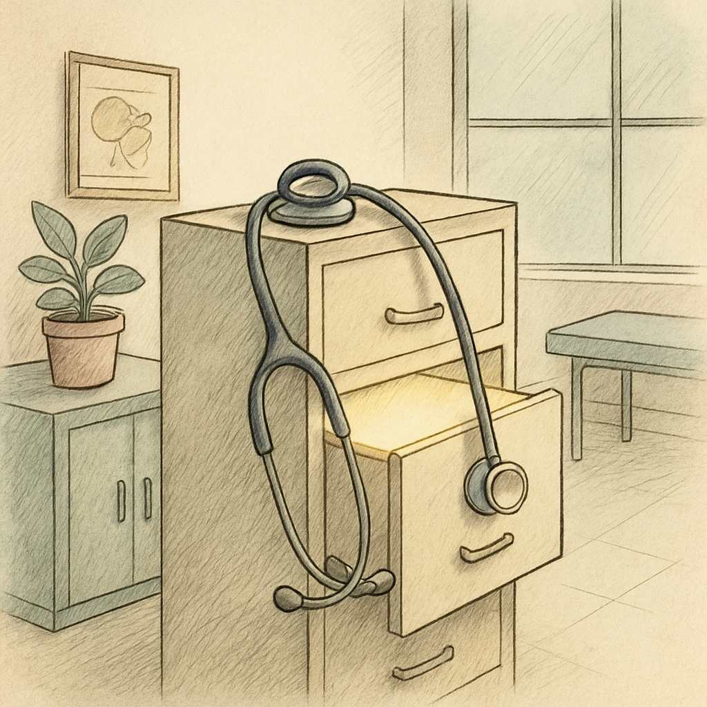 Medical PDFs Are Leaking Patient Data in Ways Nobody Checks Illustration for Medical PDFs Are Leaking Patient Data in Ways Nobody Checks